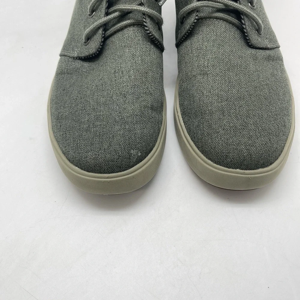 Olukai Nana Hele Wai'apo‎ Chukka Boots Mens 9 US Green Canvas Comfort Sneakers